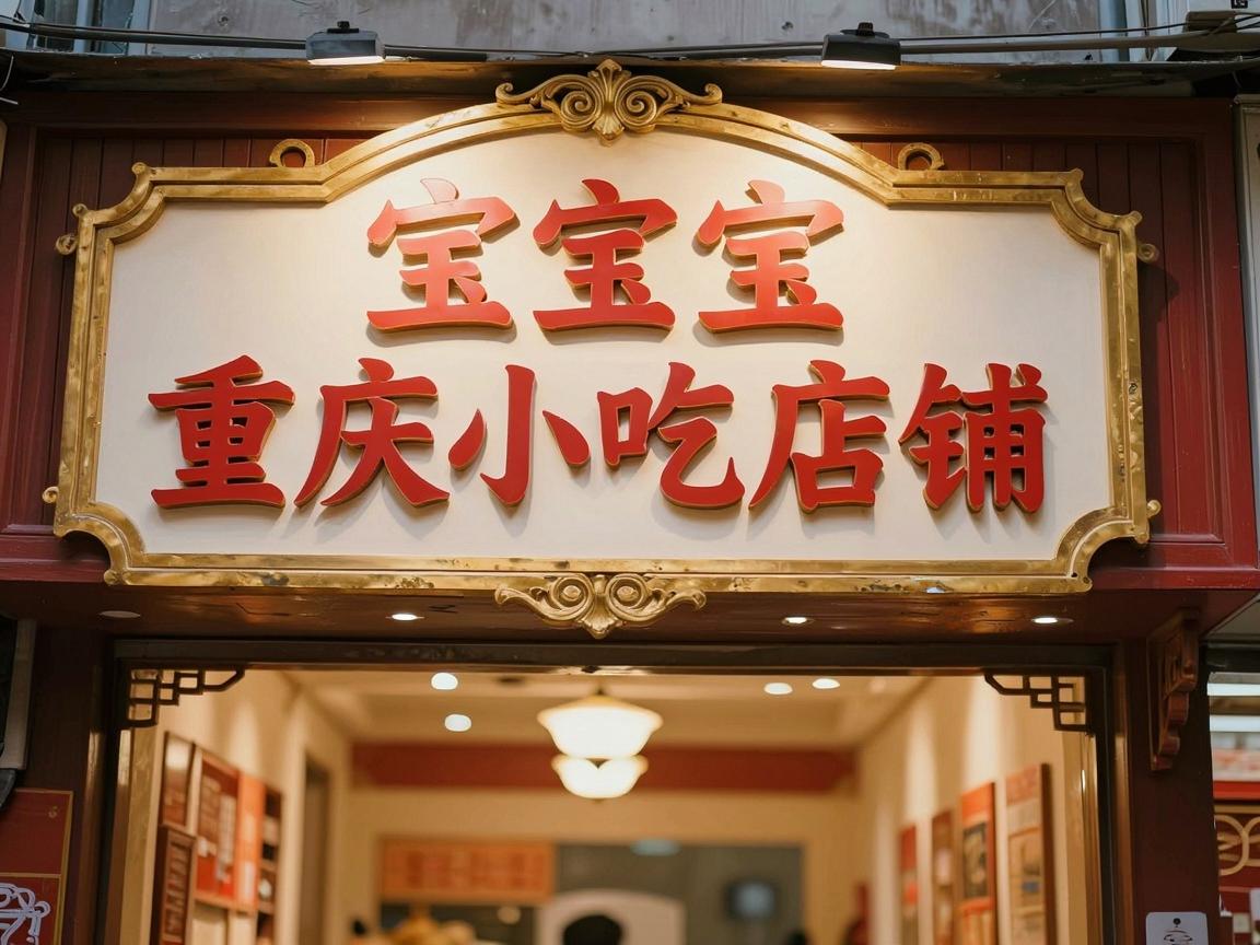 好的重庆小吃店铺起名子