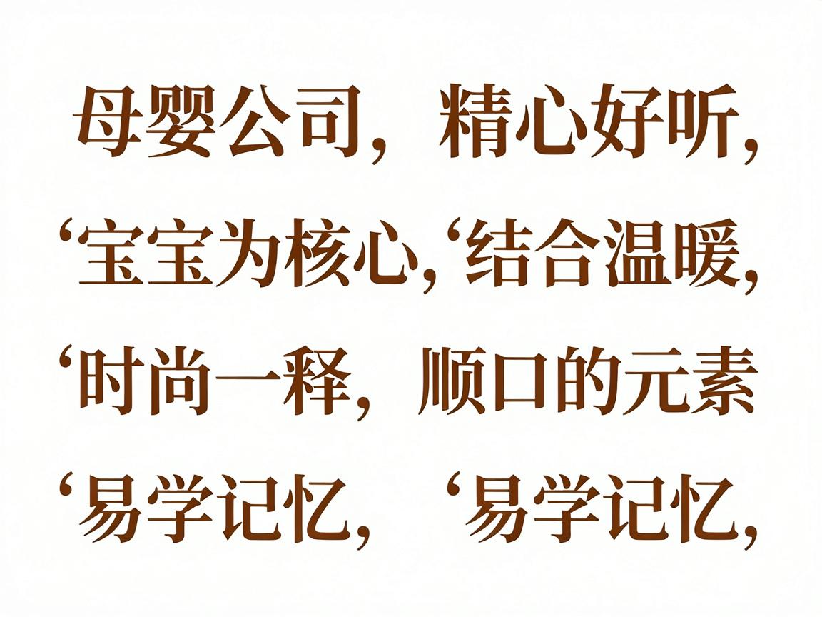 独特好听的母婴公司名字精选温馨时尚又顺口好记的名称 独特好听的母婴公司名字精选温馨时尚又顺口好记的名称