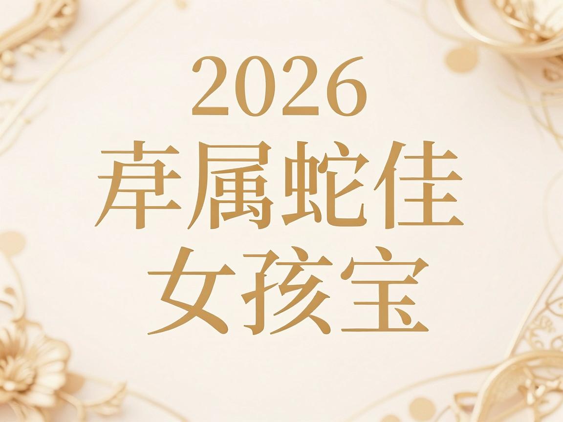 2026属蛇女孩最佳名字 2026属蛇女孩最佳名字
