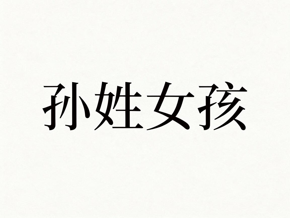 姓孙的女孩取什么名字最好两个字 姓孙的女孩取什么名字最好两个字