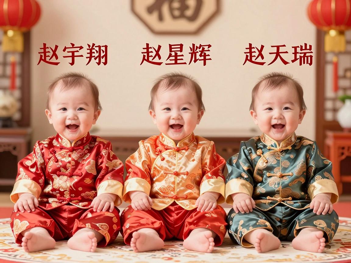 赵姓最吉利的三个名字