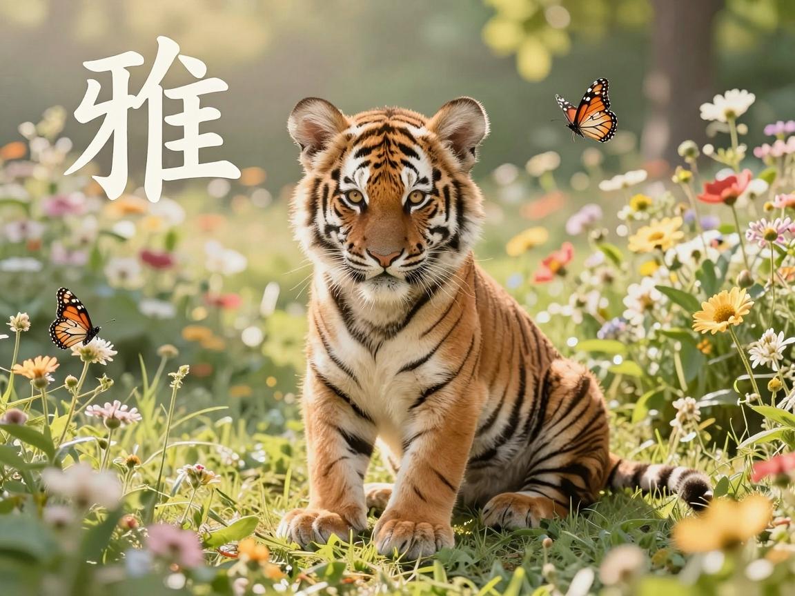 属虎宝宝带雅字名字大全