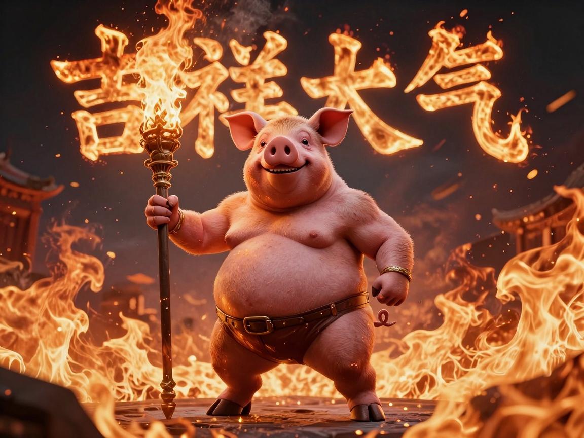 属猪男孩火属性名字吉祥大气