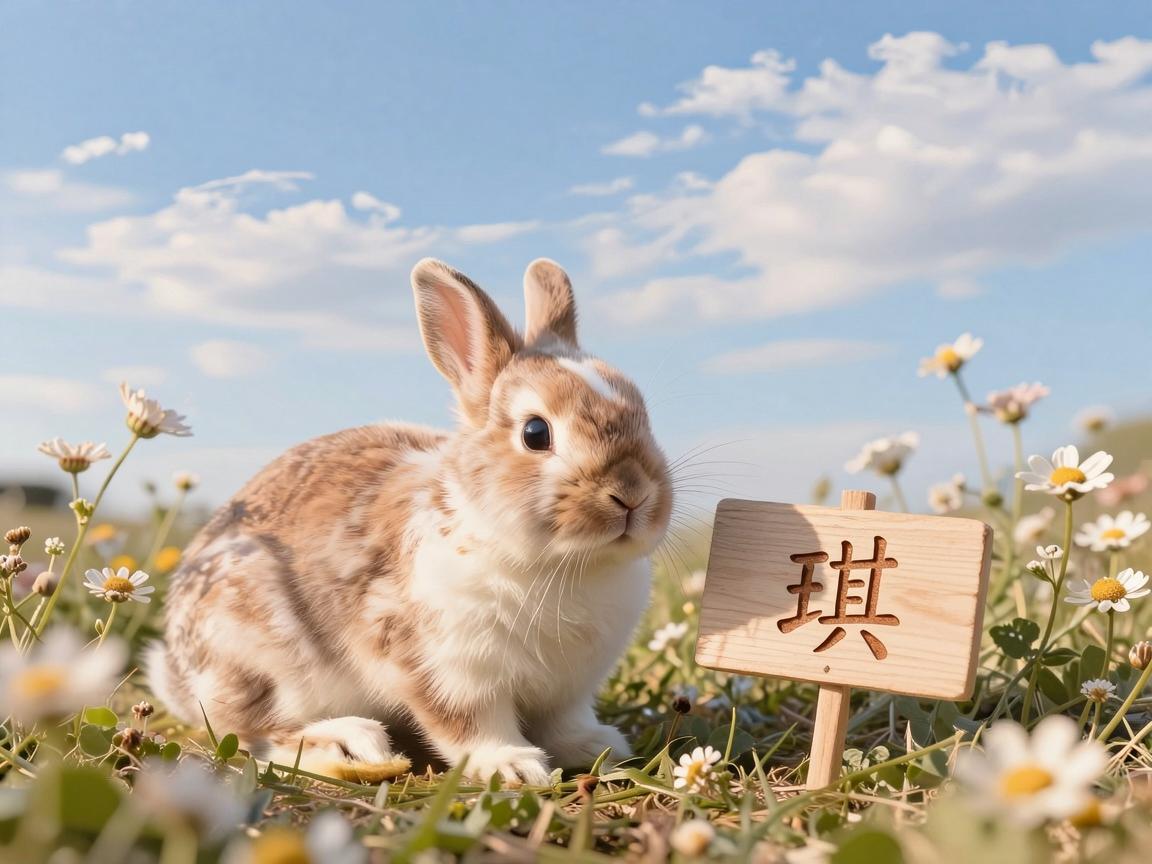 属兔宝宝带琪字名字大全
