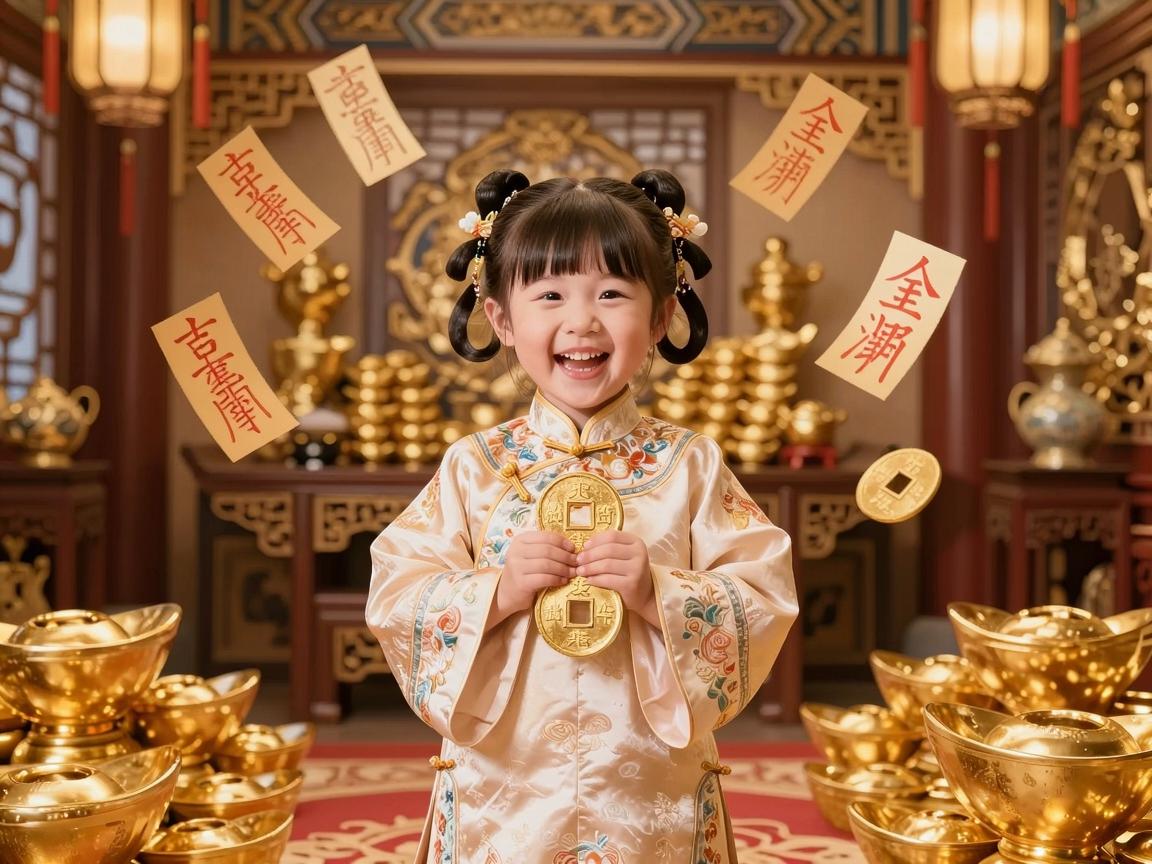 属羊女孩招财名字大全
