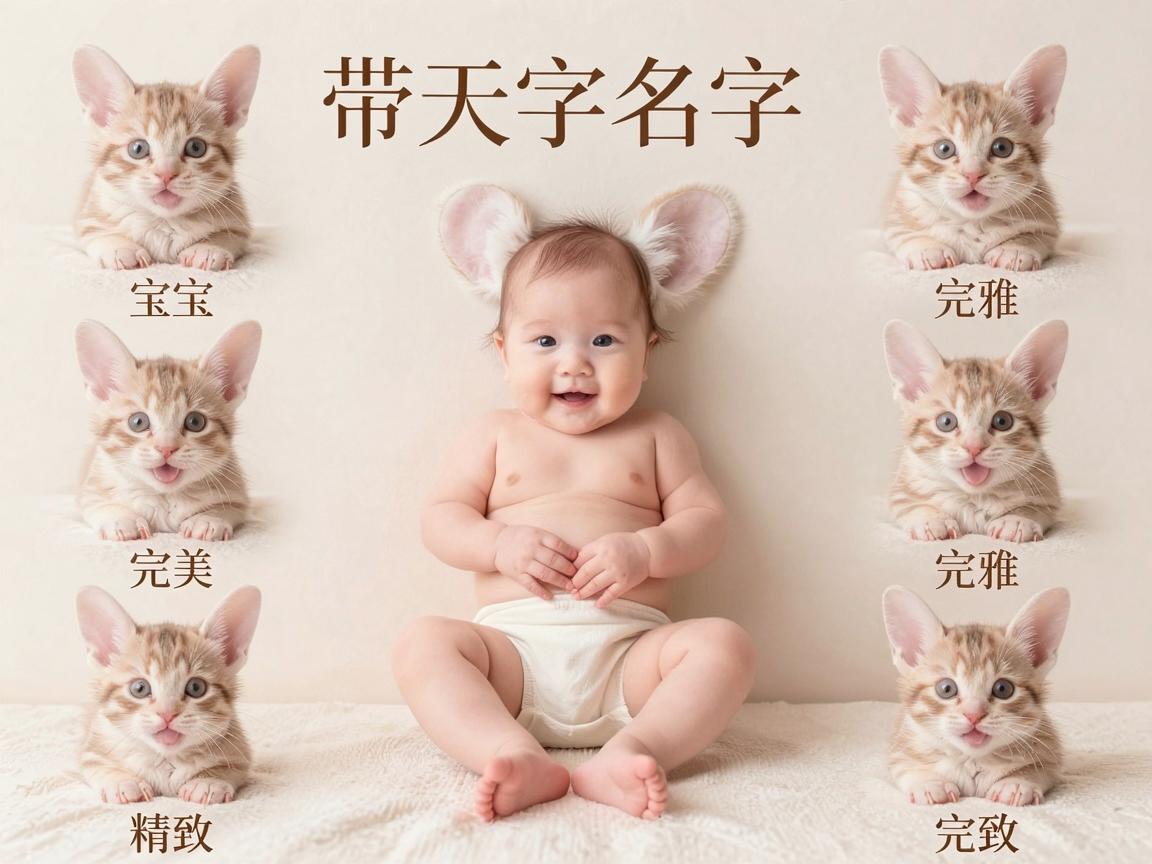 属鼠宝宝带天字名字大全