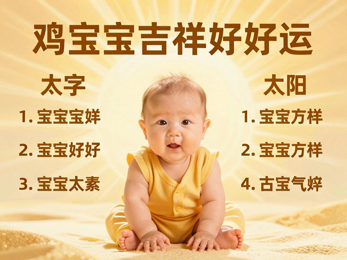 属鸡宝宝吉祥好运名字大全