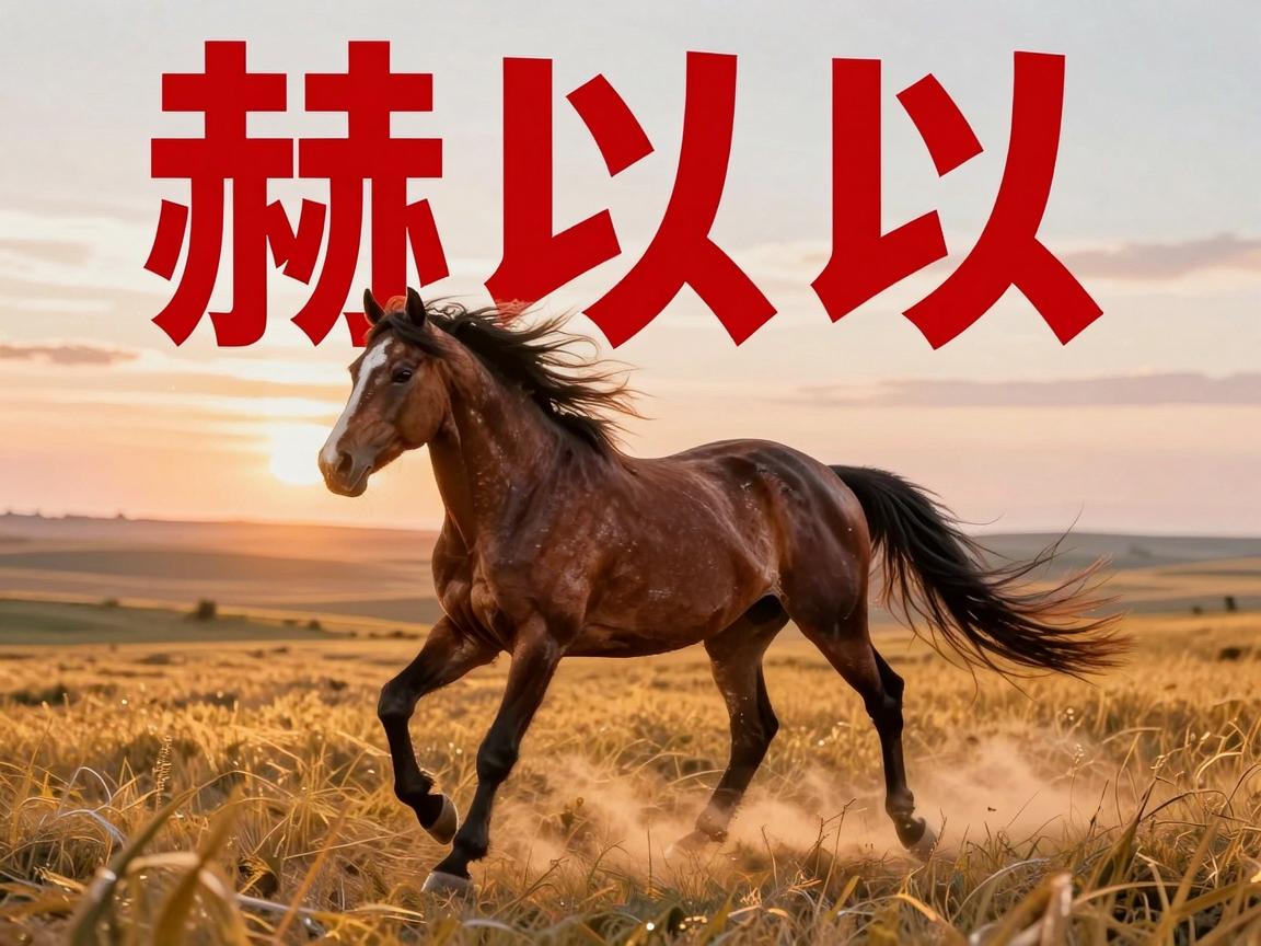 属马名字带赫字响亮大气