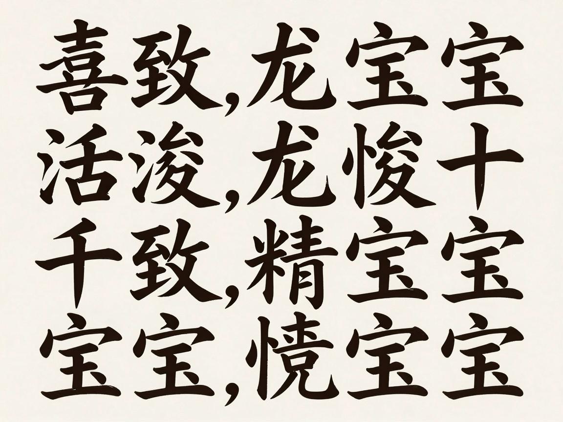 属龙宝宝三十二画名字大全 属龙宝宝三十二画名字大全