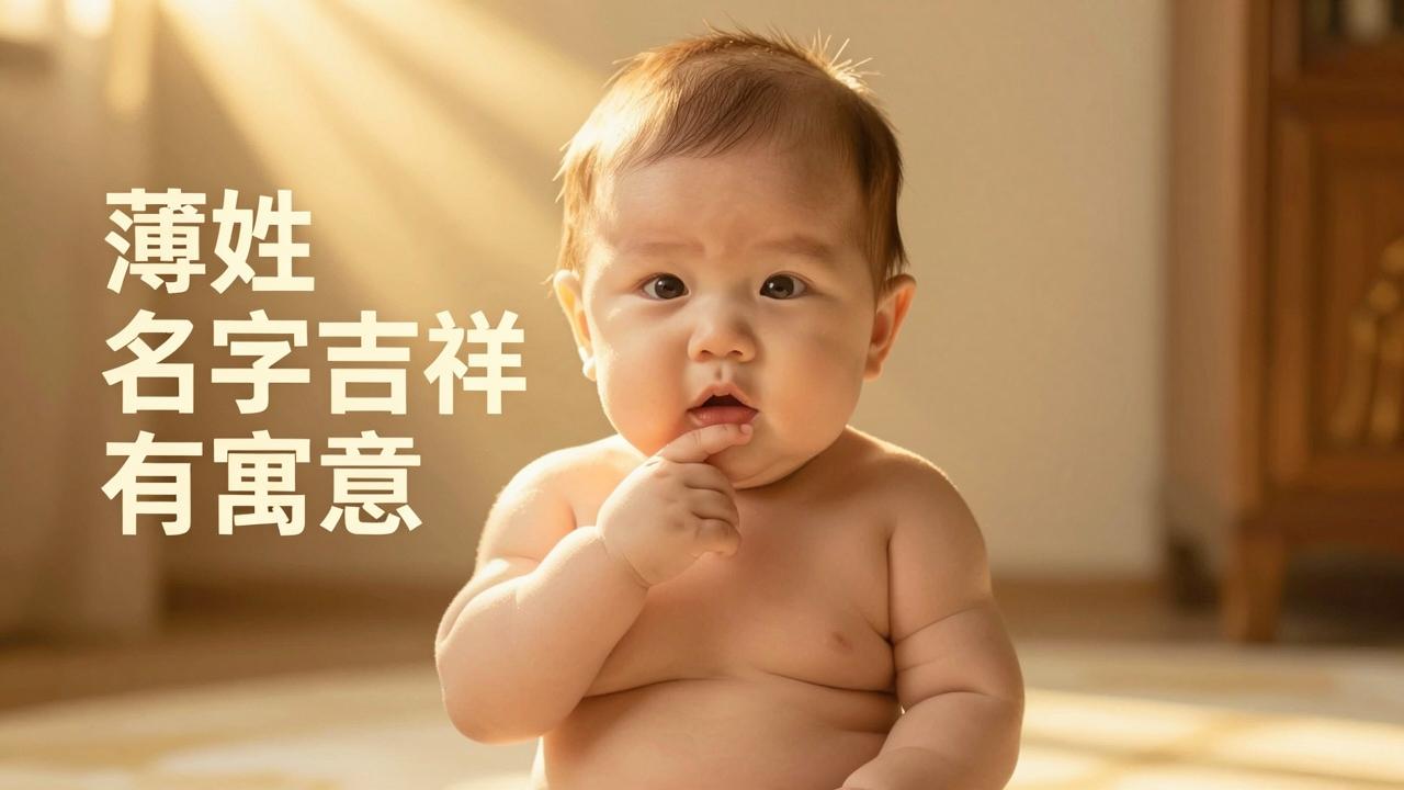 薄姓男孩名字吉祥有寓意 薄姓男孩名字吉祥有寓意