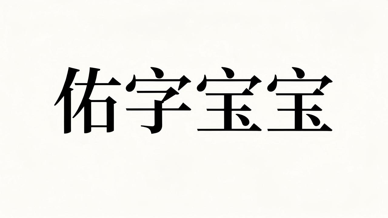 带祐字的宝宝名字吉祥有寓意
