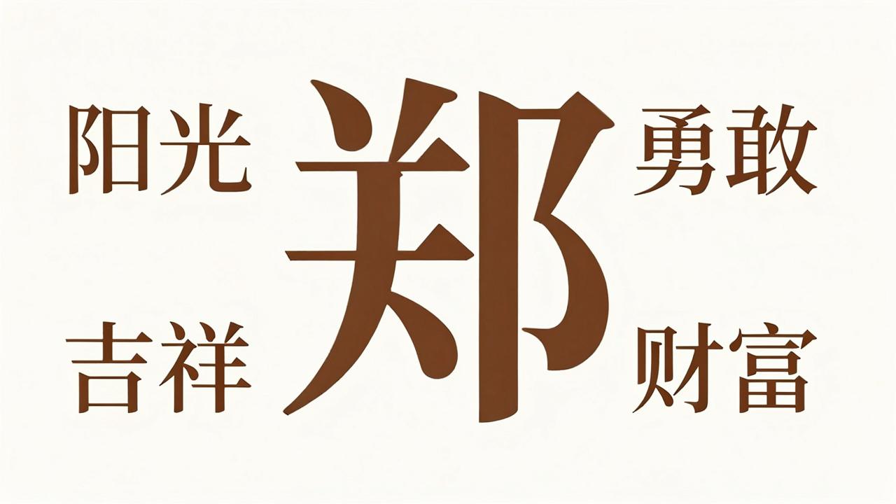 郑姓男孩名字吉祥有寓意