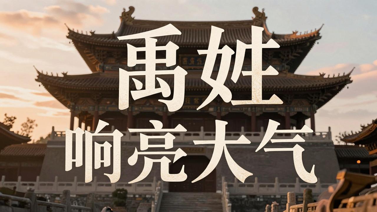 禹姓男孩名字响亮大气