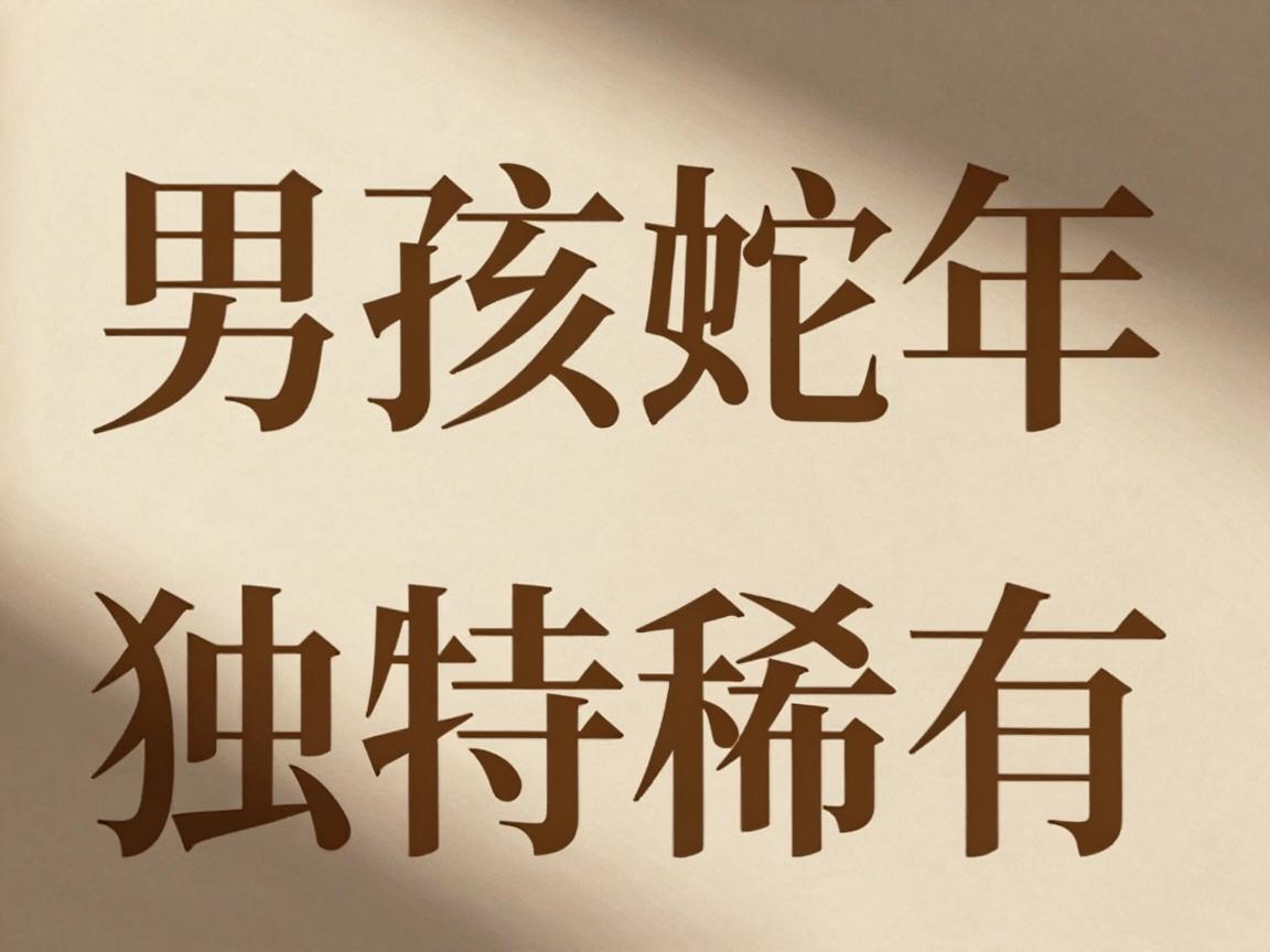 计姓男孩名字蛇年独特稀有 计姓男孩名字蛇年独特稀有