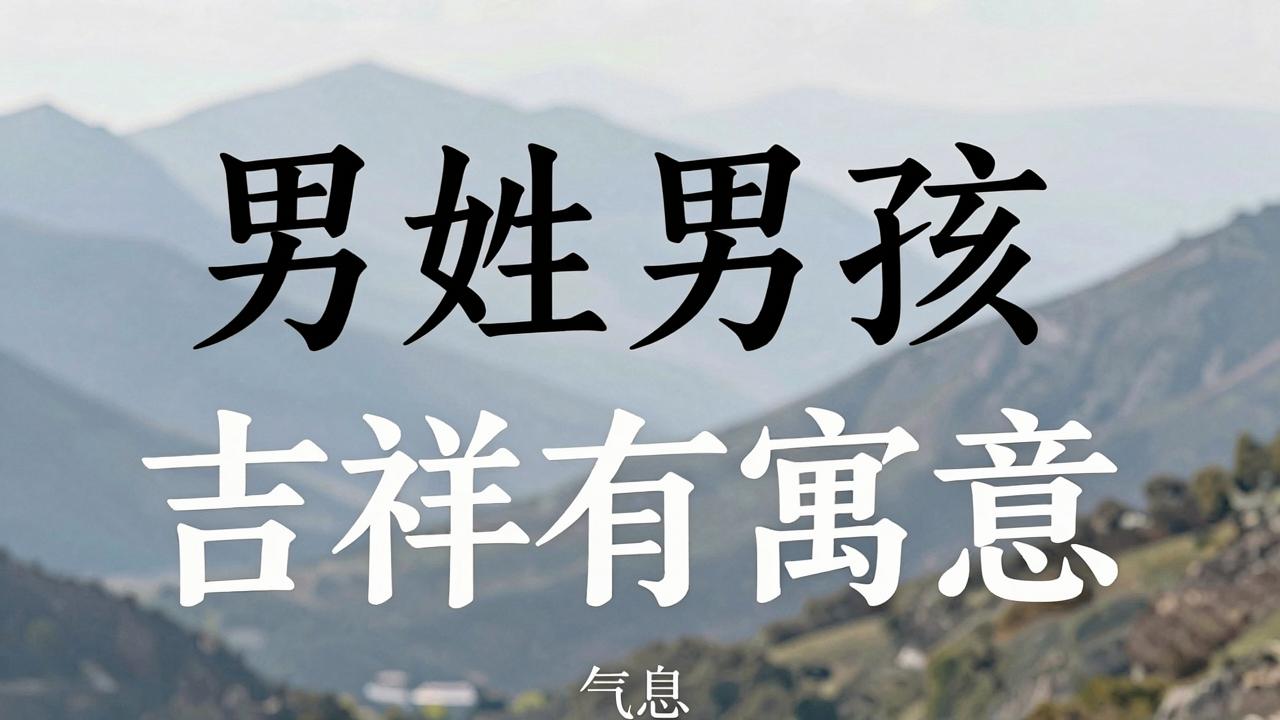 权姓男孩名字吉祥有寓意