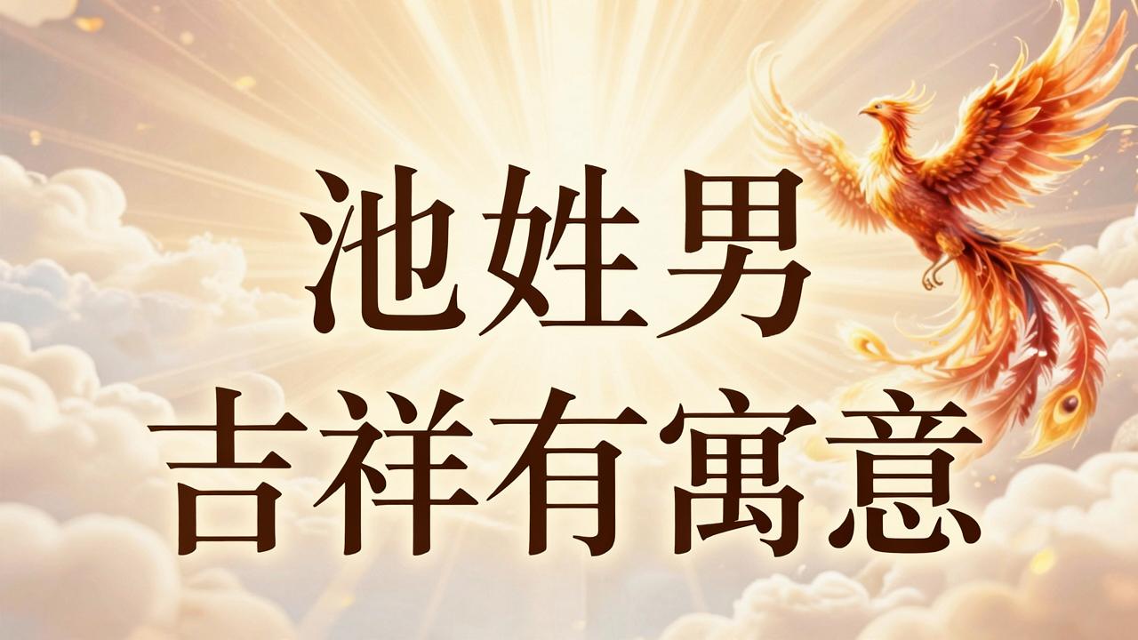 池姓男孩名字吉祥有寓意 池姓男孩名字吉祥有寓意