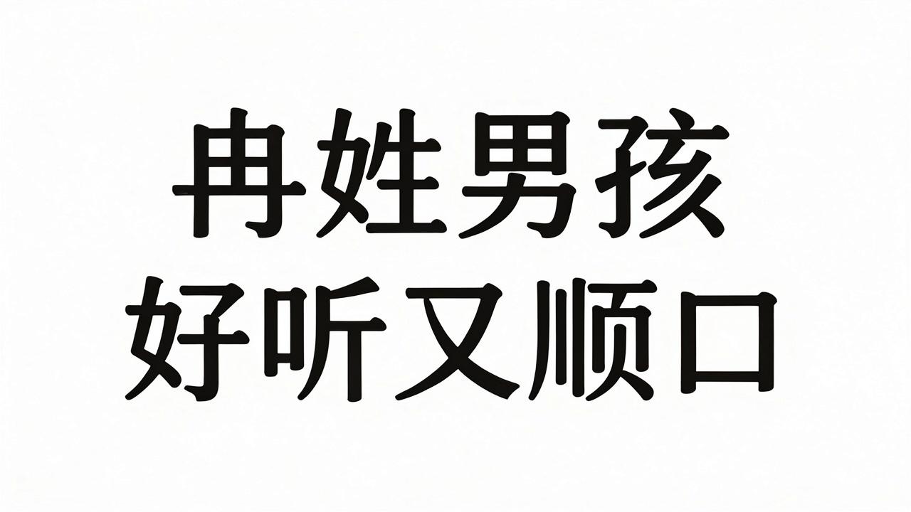 冉姓男孩名字好听又顺口 冉姓男孩名字好听又顺口