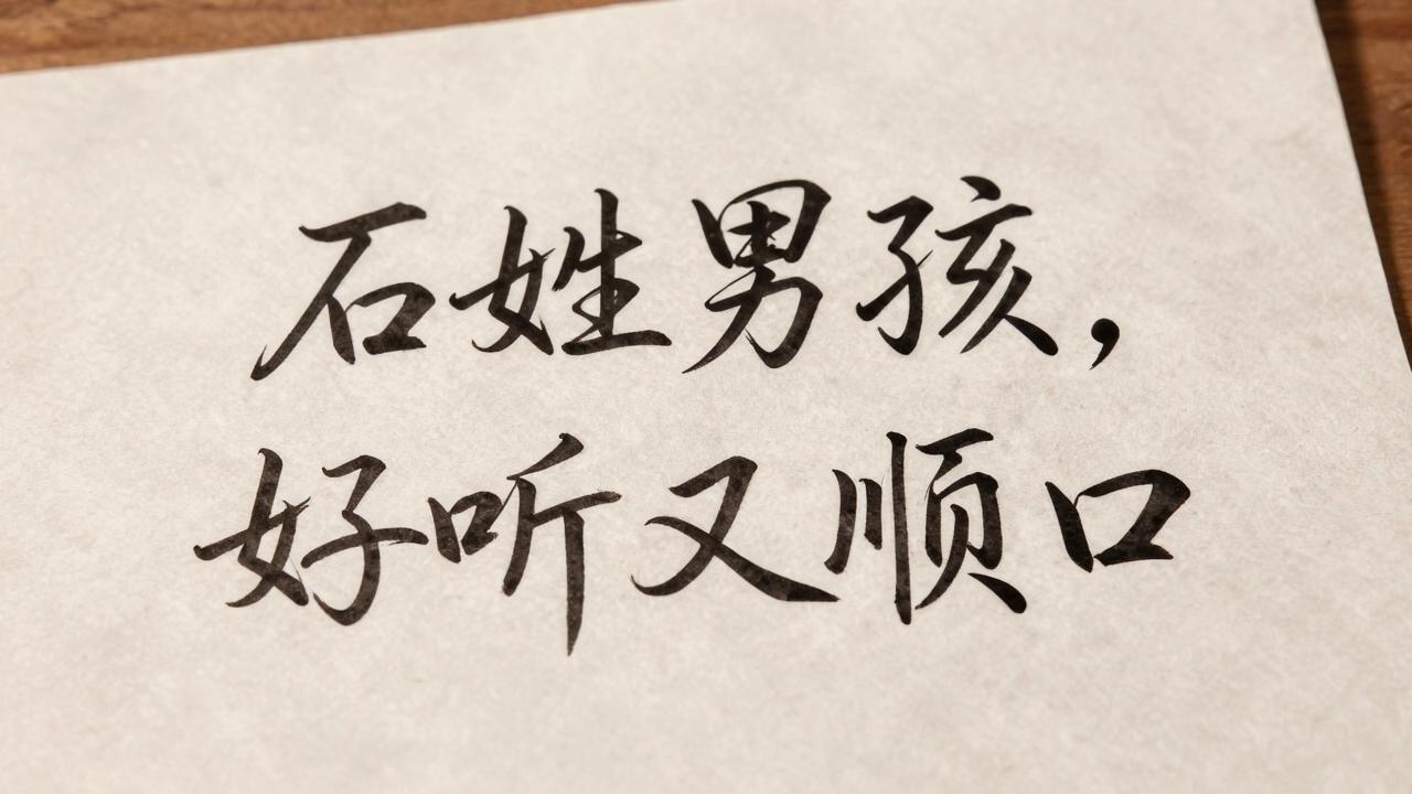石姓男孩名字好听又顺口 石姓男孩名字好听又顺口