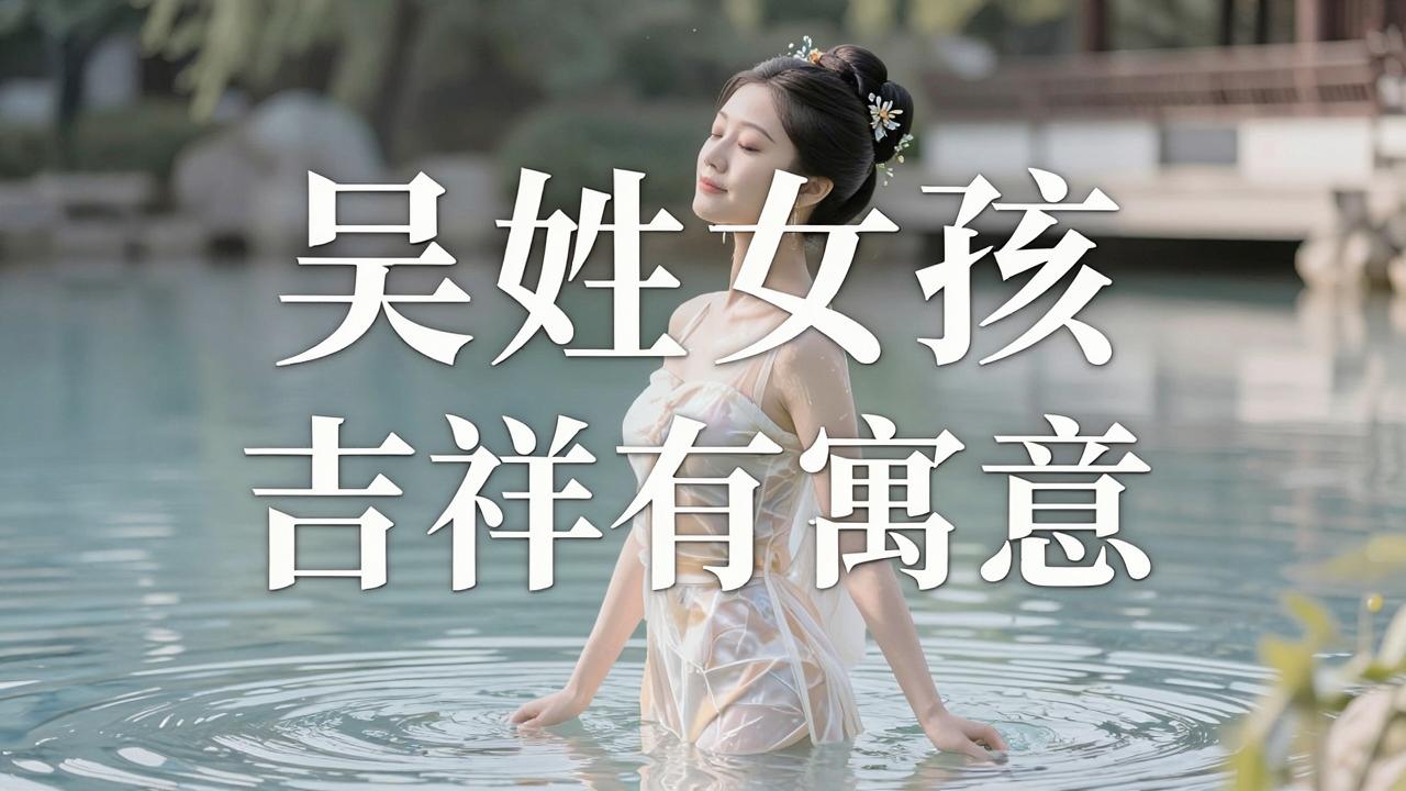 吴姓女孩名字吉祥有寓意