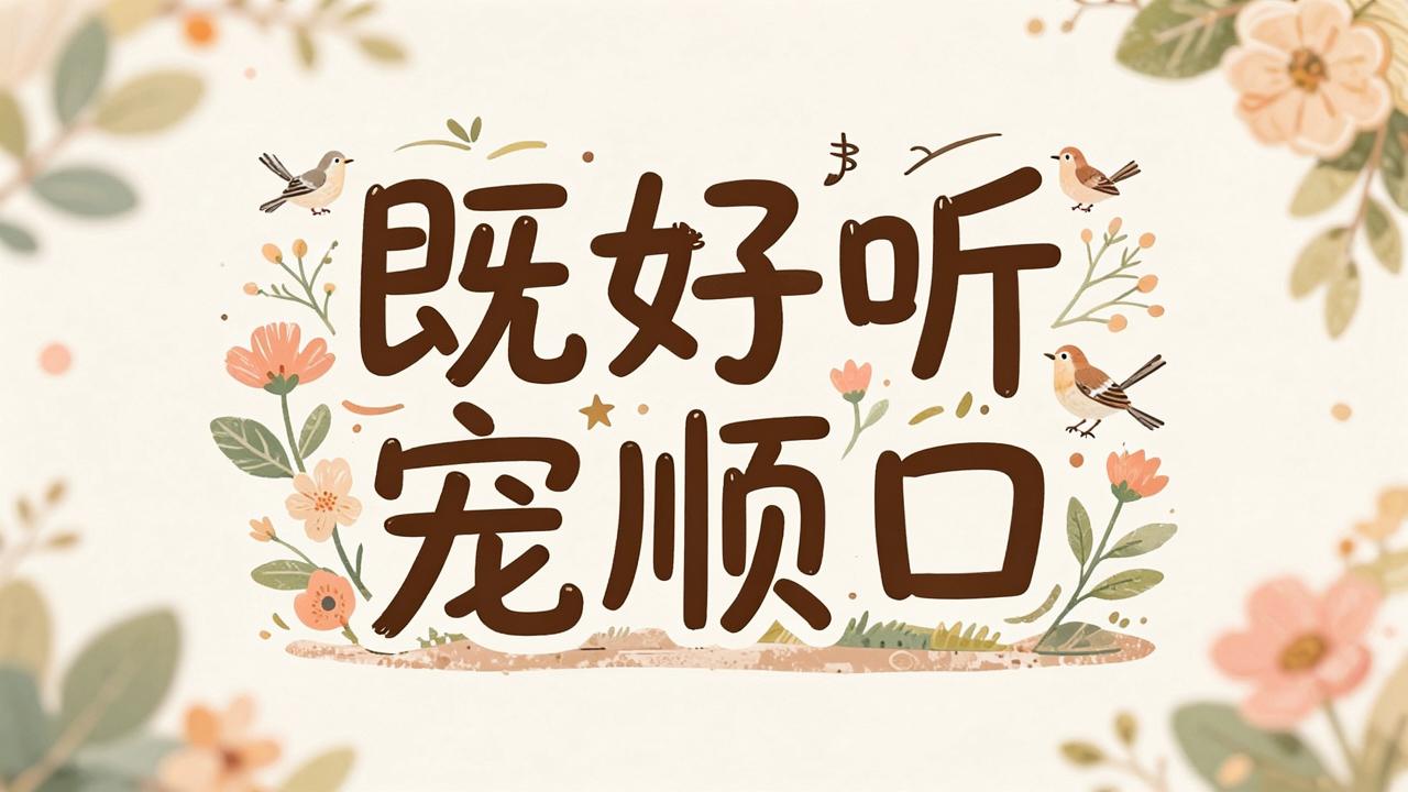 花店名字好听又顺口