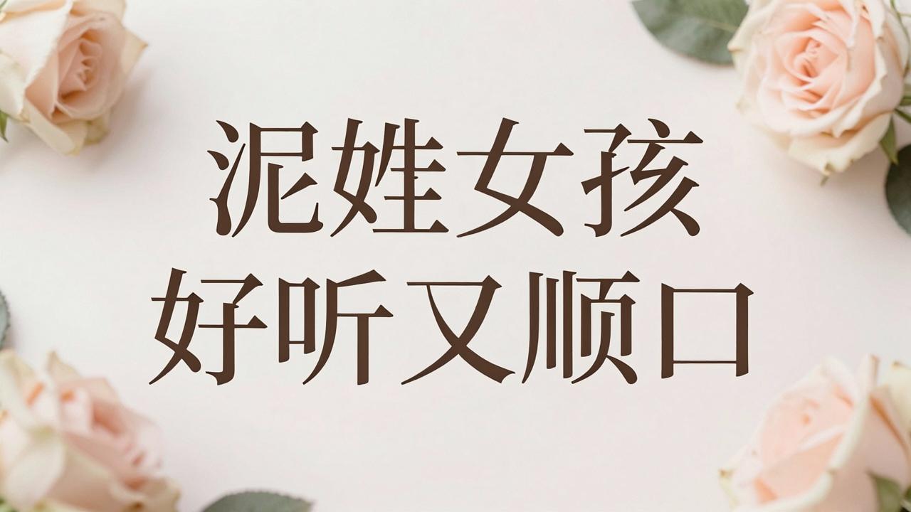 泥姓女孩名字好听又顺口 泥姓女孩名字好听又顺口
