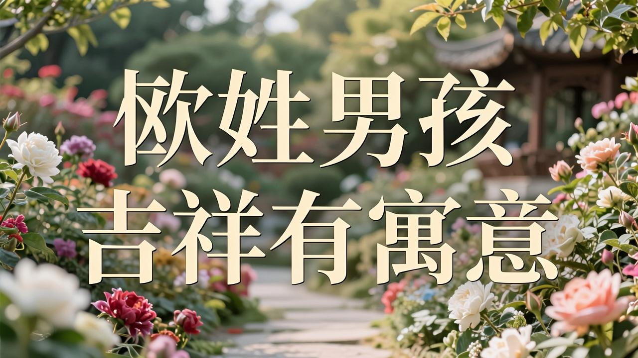 欧姓男孩名字吉祥有寓意 欧姓男孩名字吉祥有寓意