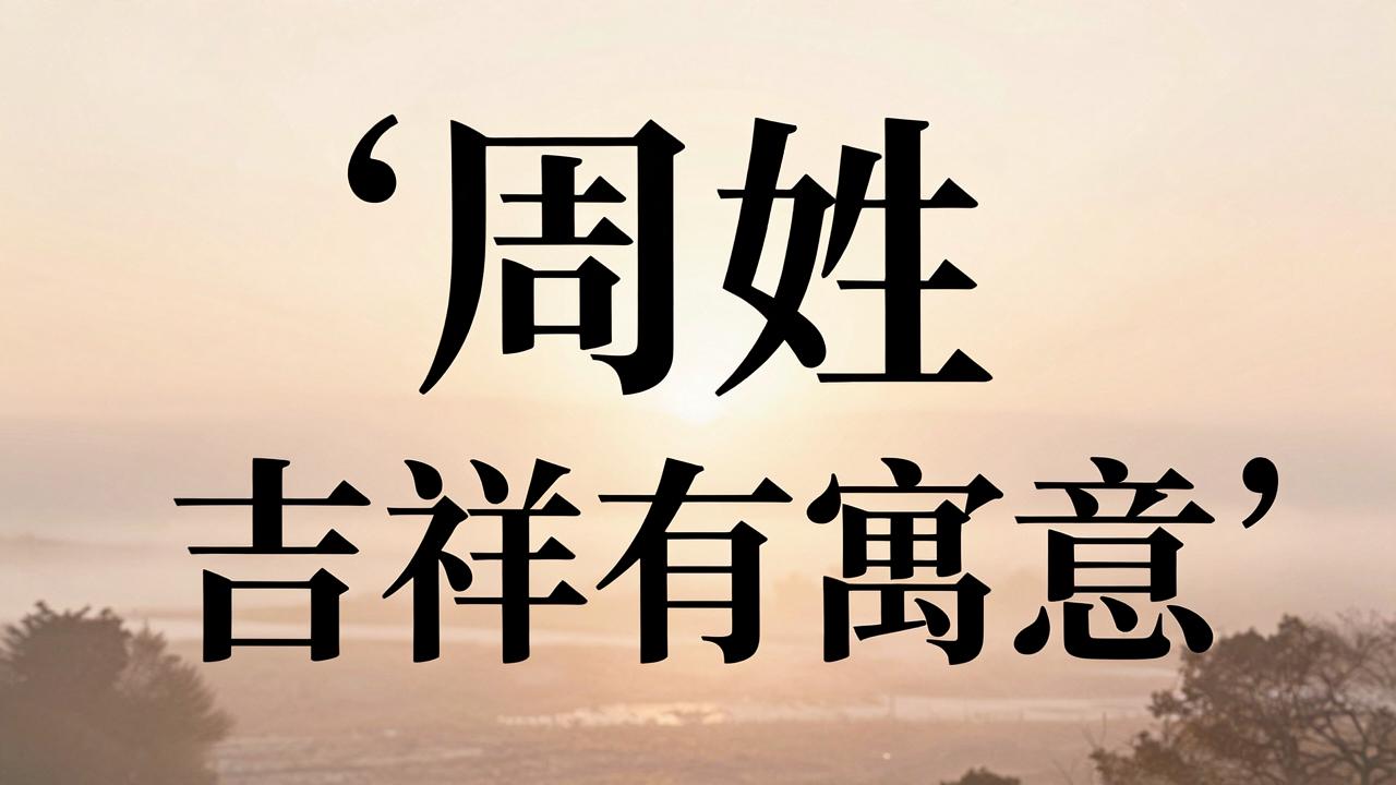 周姓男孩名字吉祥有寓意 周姓男孩名字吉祥有寓意