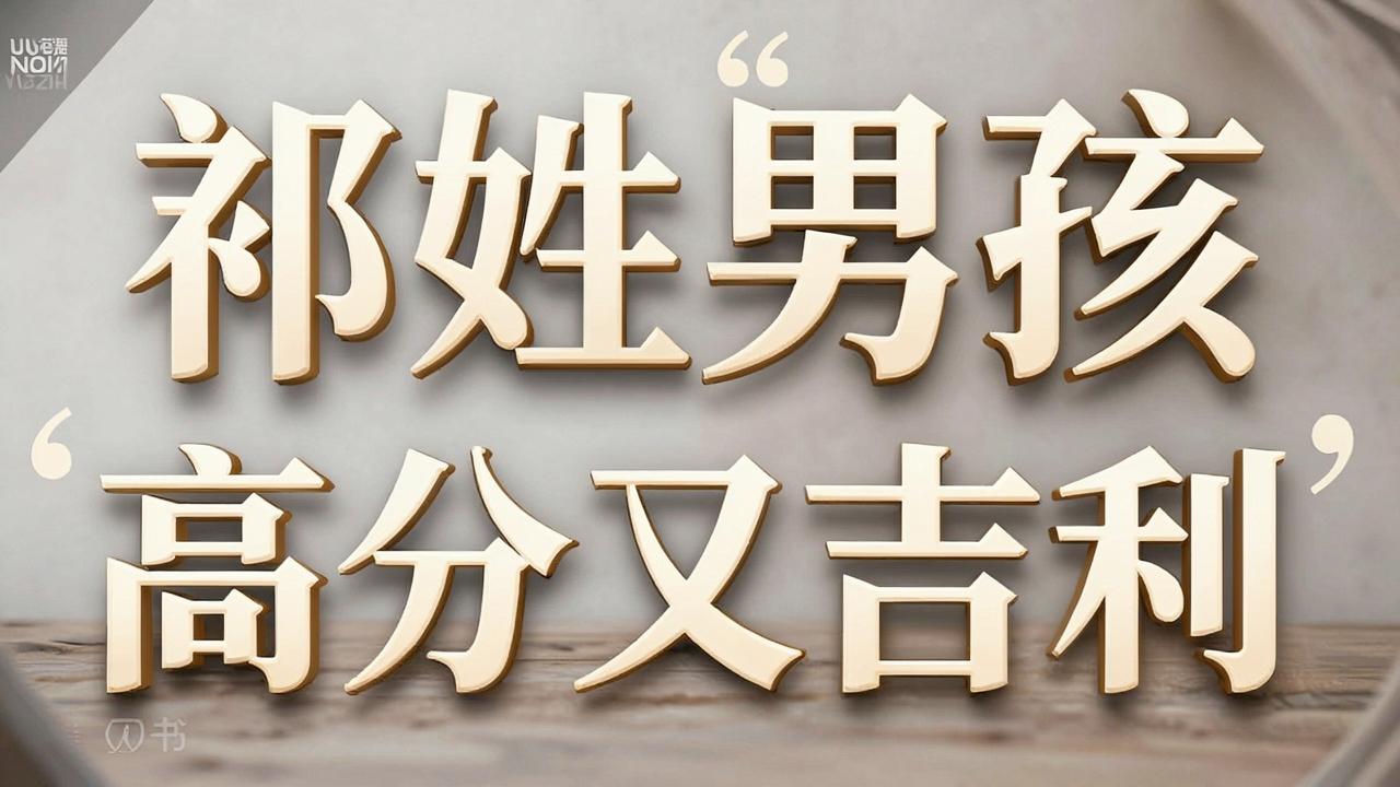 祁姓男孩名字高分又吉利 祁姓男孩名字高分又吉利