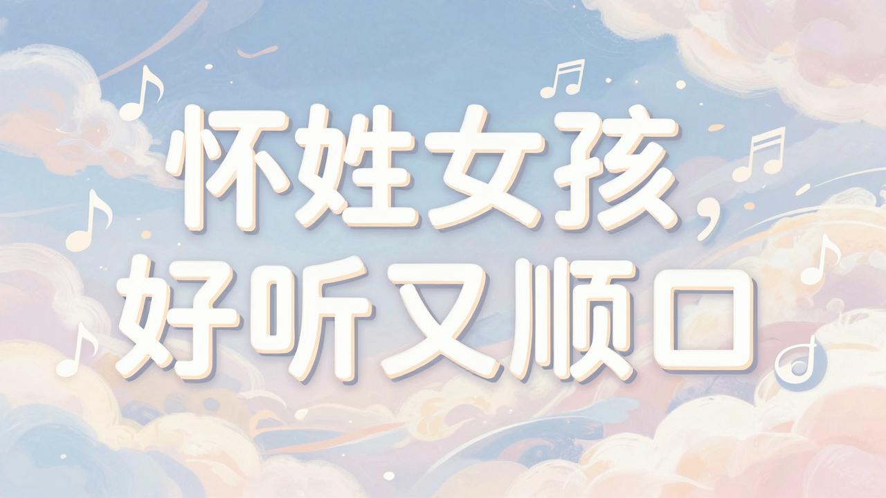 怀姓女孩名字好听又顺口