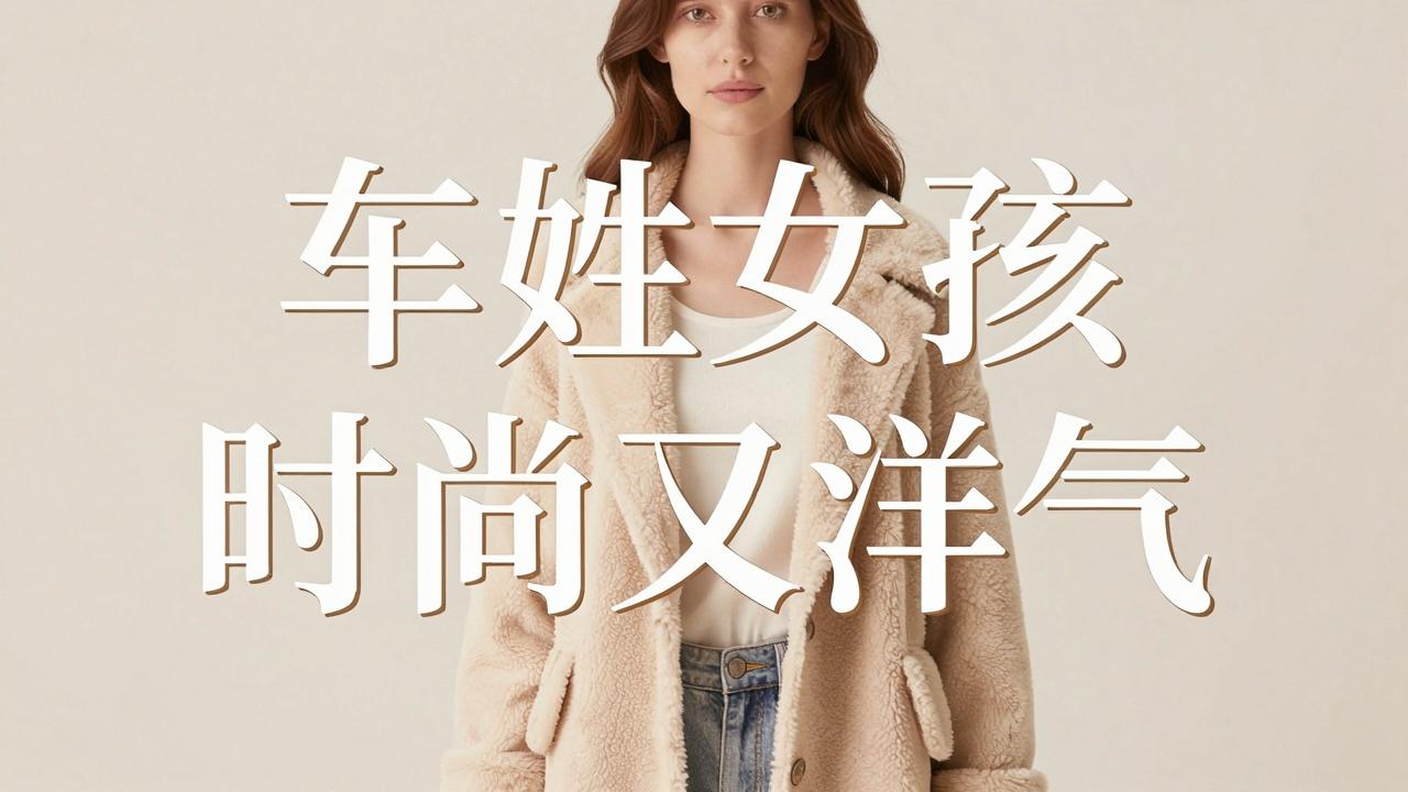 车姓女孩名字时尚又洋气
