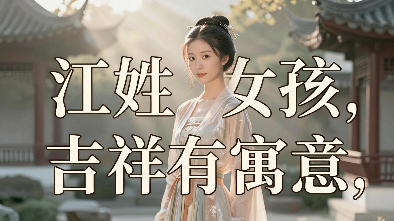 江姓女孩名字吉祥有寓意