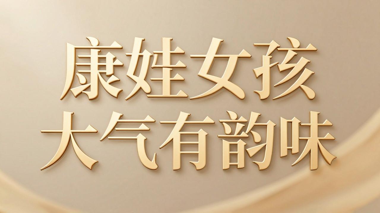 康姓女孩名字大气有韵味 康姓女孩名字大气有韵味