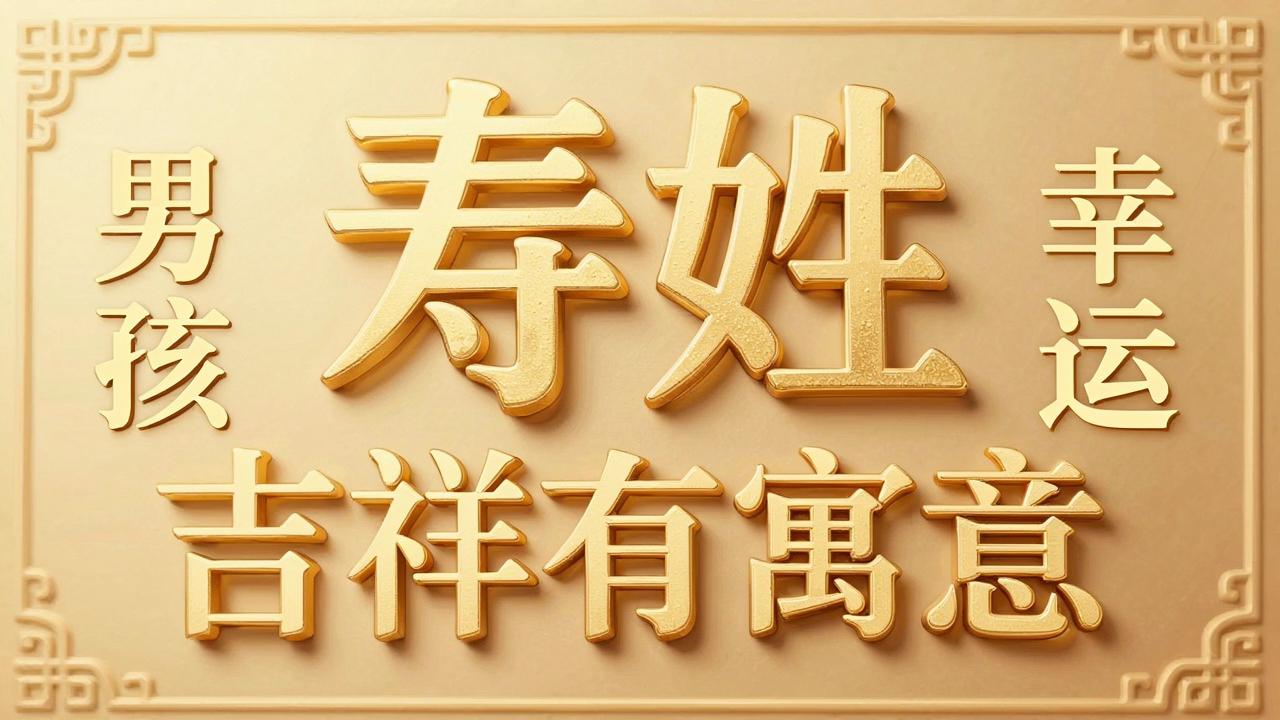 寿姓男孩名字吉祥有寓意 寿姓男孩名字吉祥有寓意