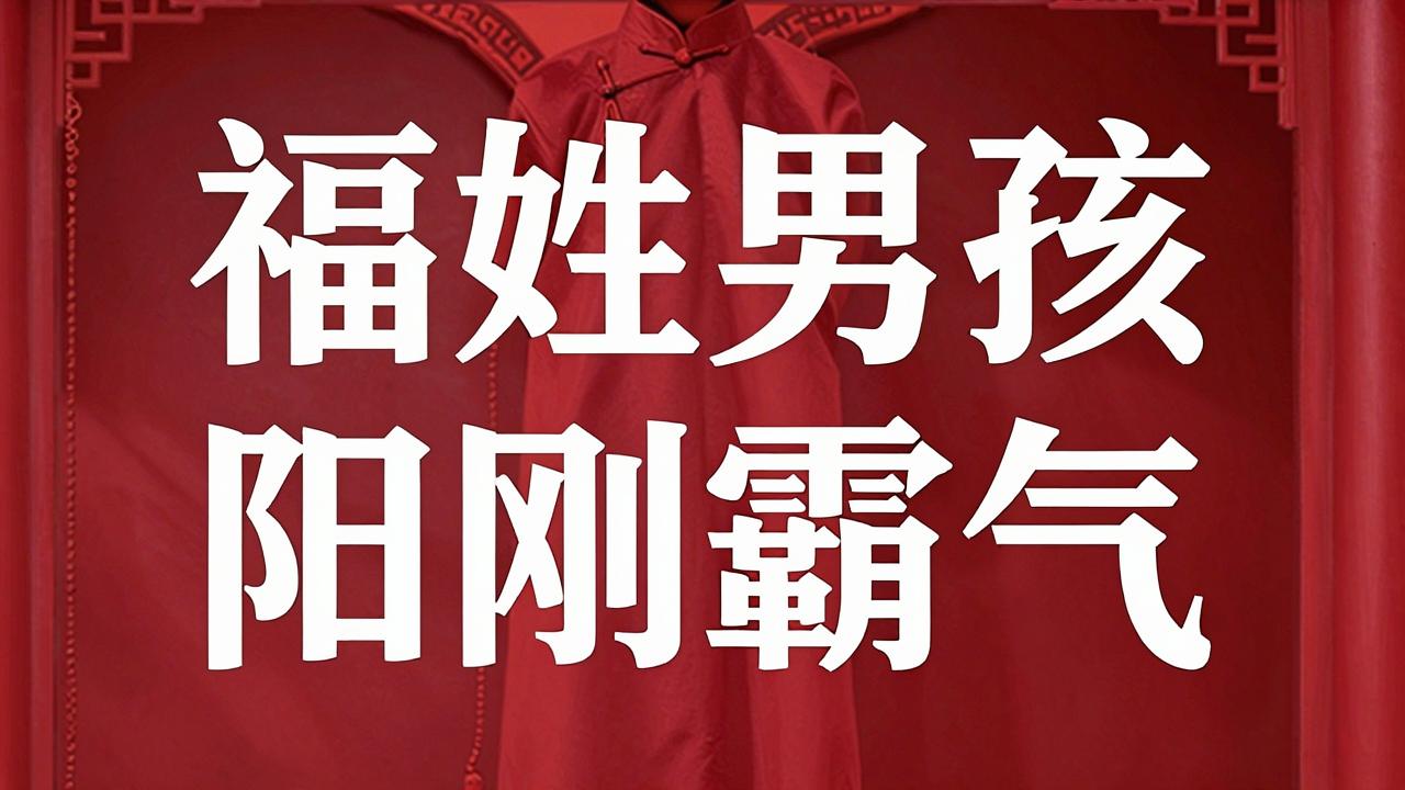 福姓男孩名字阳刚霸气 福姓男孩名字阳刚霸气