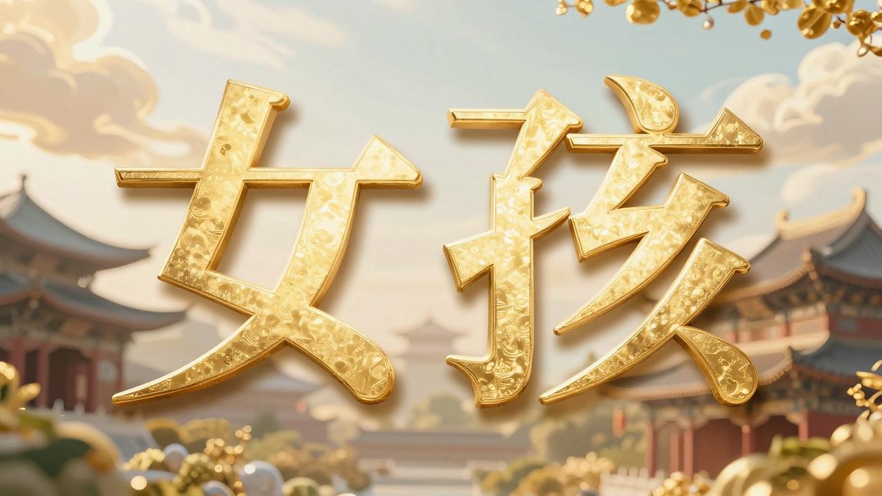 金字旁女孩名字吉祥有寓意