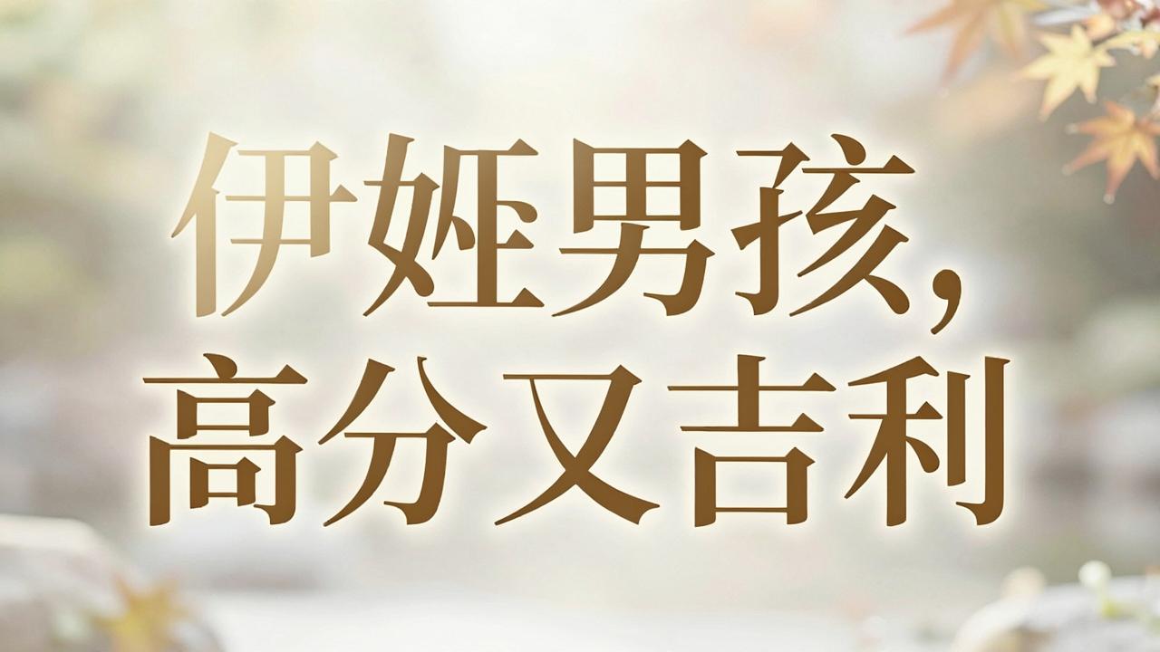 伊姓男孩名字高分又吉利 伊姓男孩名字高分又吉利