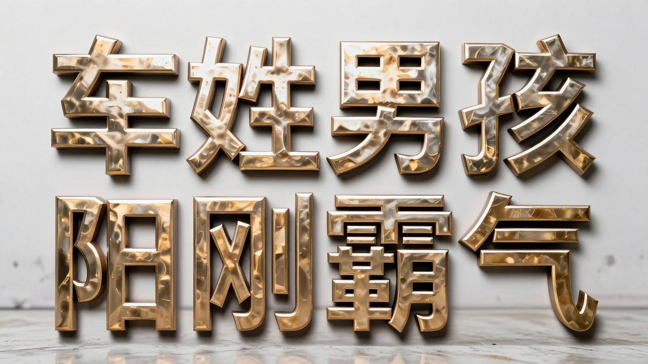 车姓男孩名字阳刚霸气