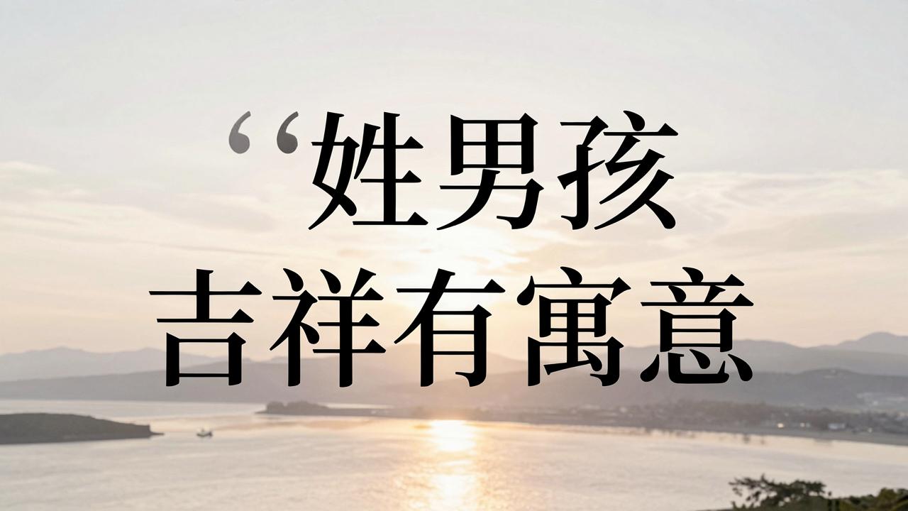 向姓男孩名字吉祥有寓意 向姓男孩名字吉祥有寓意